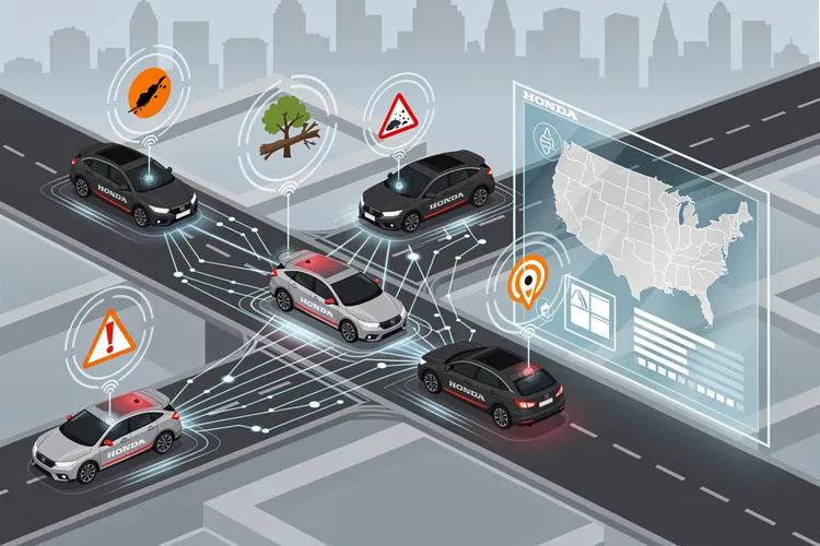 Honda’s Connected Vehicle Network Transforms Drivers Into Real-Time Road Safety Monitors