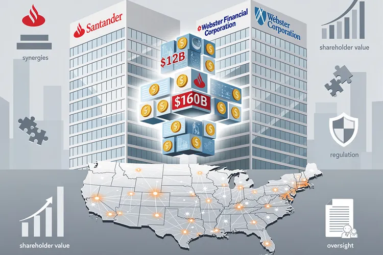 Santander’s $12 Billion Webster Bank Acquisition Reshapes Northeast Banking Power Dynamics