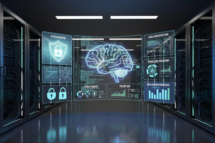 CTOs’ High-Wire Act: Taming AI Speed, Cyber Threats and Talent Crunch