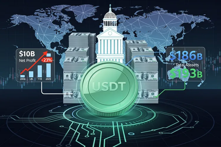 Tether’s $10 Billion Profit Reveals the Quiet Money Machine Behind Crypto’s Largest Stablecoin