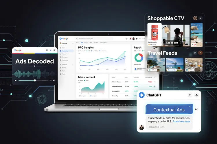 Ads Decoded: Google’s Podcast Gambit, Demand Gen Surge, and ChatGPT’s Ad Awakening