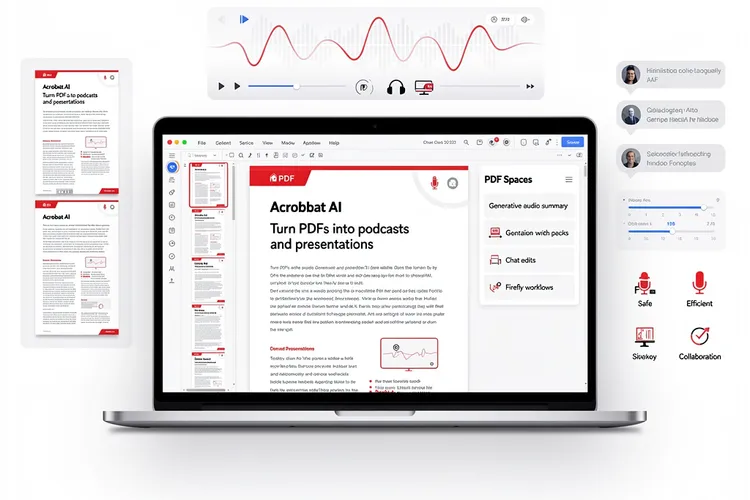 Adobe’s AI Transforms PDFs into Podcasts, Reshaping Document Workflows