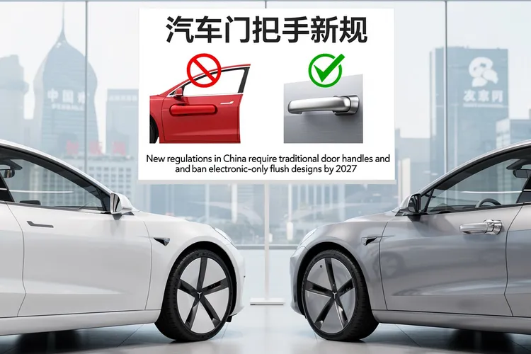 China’s Mandate to End Tesla’s Flush Door Handles Signals Broader Safety Reckoning for Electric Vehicle Design