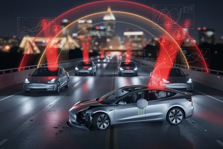 Tesla’s Robotaxi Safety Data Reveals Collision Rates Triple That of Human Drivers Despite Oversight