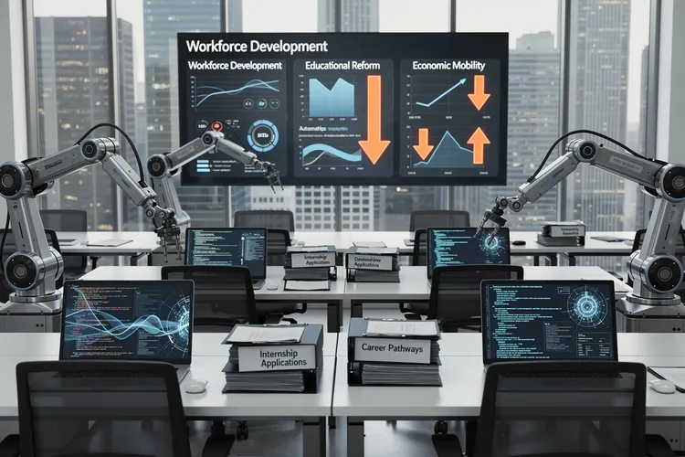 The Great Internship Squeeze: How AI Is Reshaping Entry-Level Opportunities for College Students