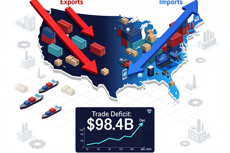 America’s Ballooning Trade Gap: How Import Surge and Export Decline Signal Economic Turbulence Ahead