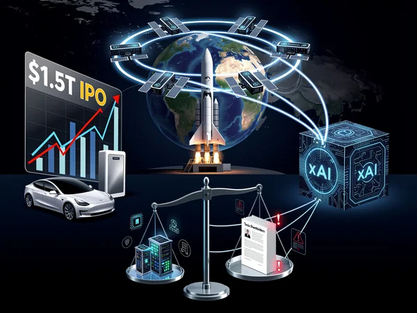 Musk’s Empire Gambit: SpaceX Eyes Tesla or xAI Merger Ahead of Mega-IPO