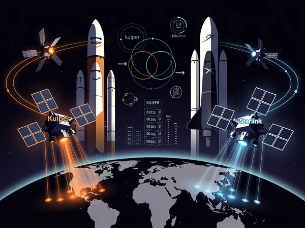 Amazon’s Project Kuiper Seeks FCC Extension as SpaceX Partnership Deepens in Satellite Internet Race