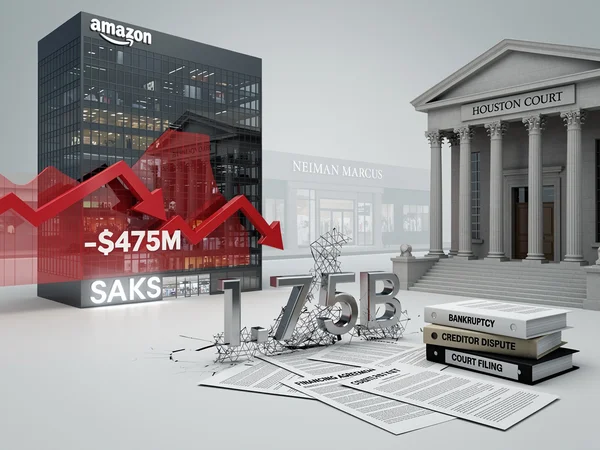 Amazon’s $475 Million Saks Bet Turns to Dust in Bankruptcy Clash