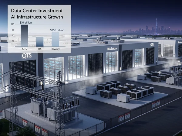Inside Blackstone’s $50 Billion Data Center Empire: How QTS Realty Became the Crown Jewel of AI Infrastructure
