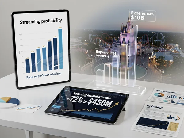 Disney’s Streaming Pivot Bears Fruit as Theme Parks Hit Historic Revenue Milestone