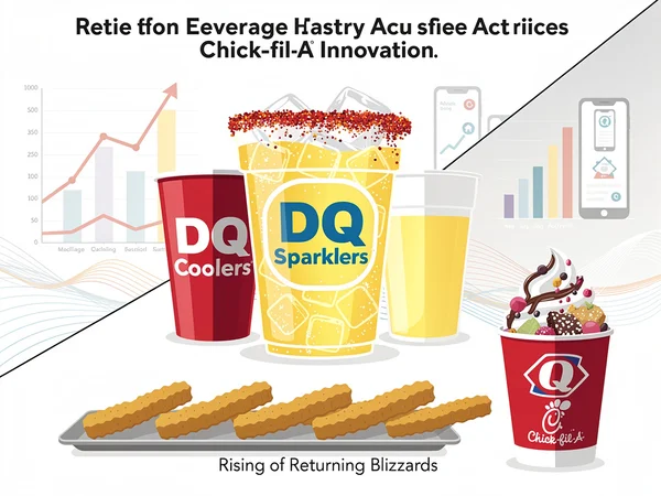 Dairy Queen’s Beverage Blitz: Sparklers and Coolers Challenge Fast-Food Drink Wars