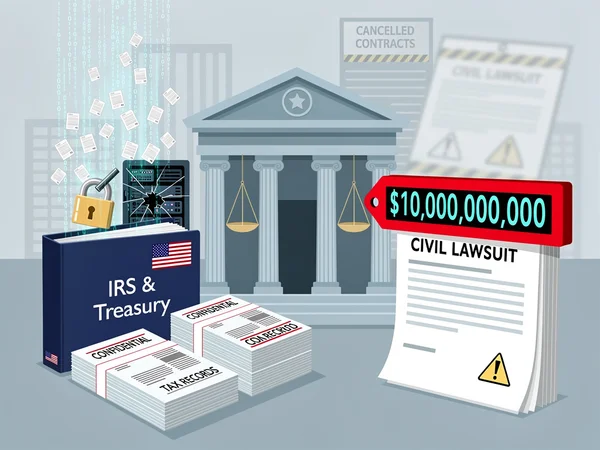 Trump’s $10 Billion Strike Back at IRS Over Tax Leak Sparks Sovereign Immunity Clash