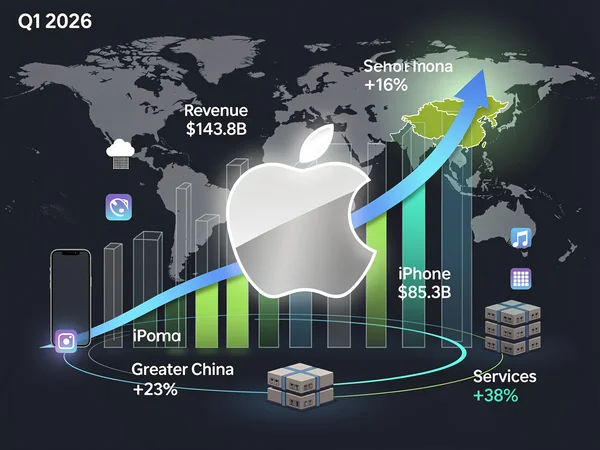 Apple’s iPhone Frenzy Fuels Record Revenue Surge